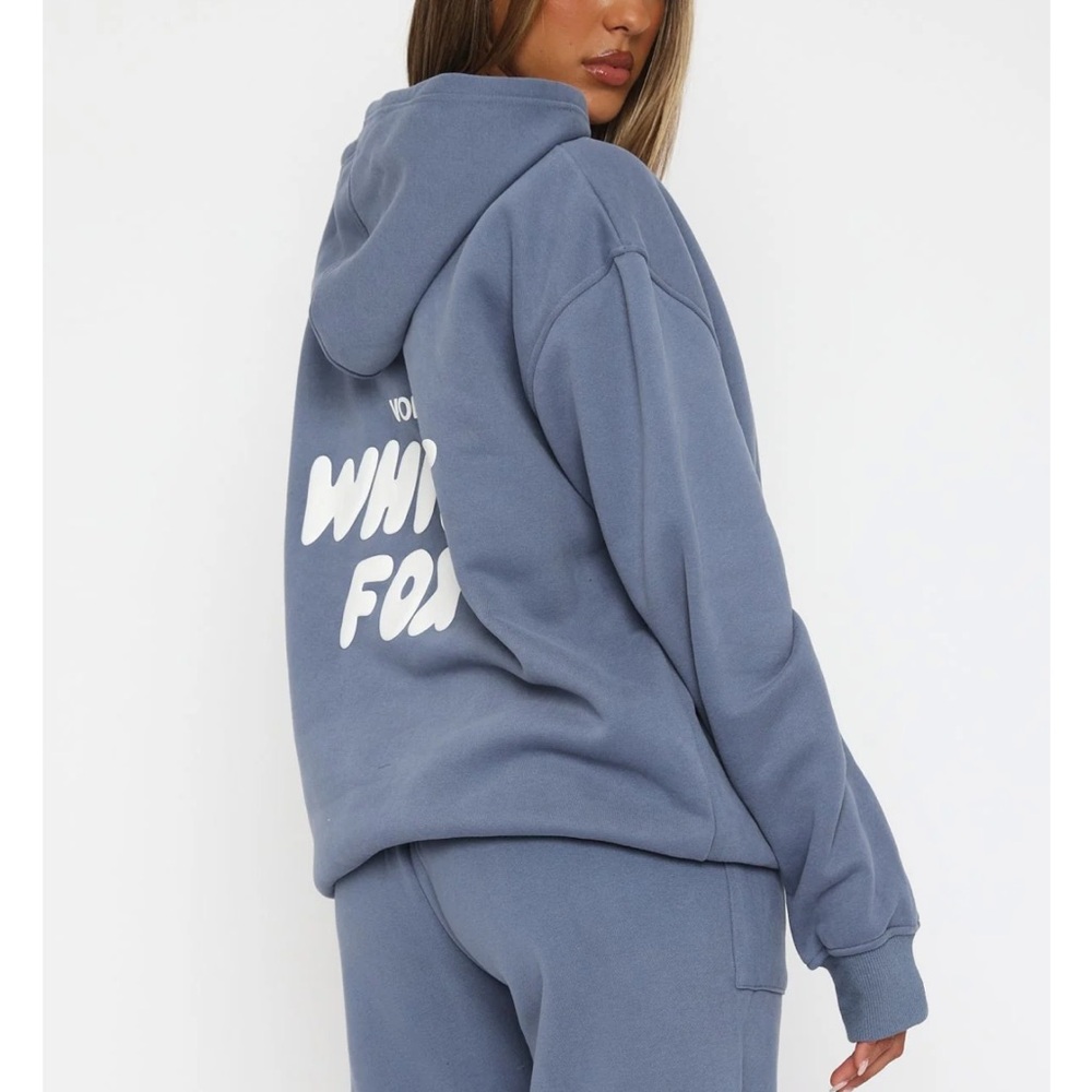 White Fox vol 3 Hoodie - Ocean